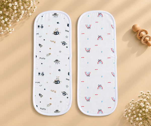 Muslin Burp Cloth - Pack of 2