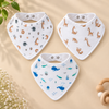 Muslin Bib - Pack of 3